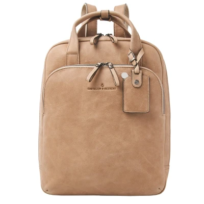 Afbeelding van Castelijn &amp; Beerens Carisma Laptoprugzak 15,6&quot; + Tablet beige backpack