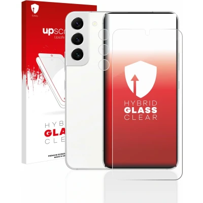 Afbeelding van upscreen Screenprotector voor Samsung Galaxy S22 5G (Voor+Camera) Folie Beschermfolie Beschermglas transparant