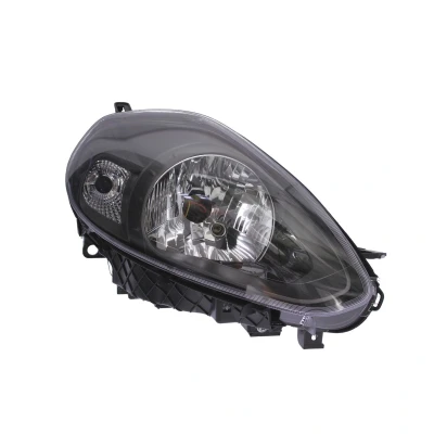 Afbeelding van ALKAR 2776349 Koplampen rechts W5W, H4, W21W met daglicht elektromotor Behuizing zwart binnengedeelte FIAT: Punto Evo Hatchback