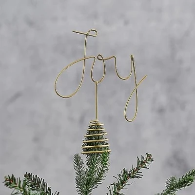 Afbeelding van Kerstboom Topper Joy