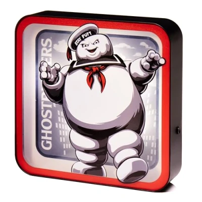 Afbeelding van Numskull Ghostbusters Stay Puft Marshmallow Man Lamp van Plexiglas