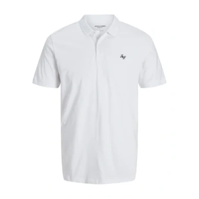Image de Jack &amp; Jones Polo avec logo JJEJERSEY SS NOOS, Blanc., M