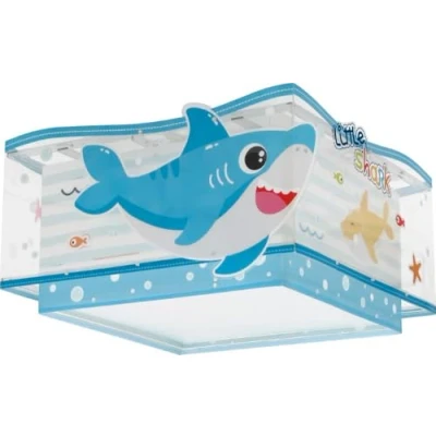 Afbeelding van Dalber Little Shark plafondlamp zeemotief 1 lamp
