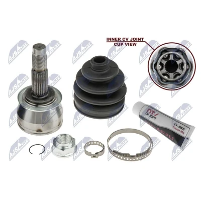 Afbeelding van NTY NPZ PL 042 Homokineet Vooras rechts, links TPE (thermoplastische elastomeer) OPEL: Mokka / X