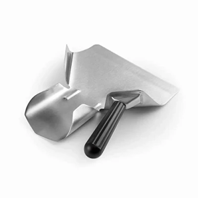 Afbeelding van Lacor 62678 Frietschep, professionele keukenschep, keukengerei, roestvrij staal, ergonomische en antislip handgreep, vaatwasmachinebestendig, 1 handgreep