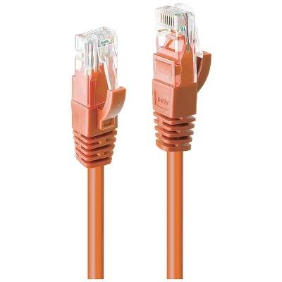 Afbeelding van LINDY 48112 RJ45 Netwerkkabel, patchkabel CAT 6 U/UTP 10.00 m Oranje 1 stuk(s)