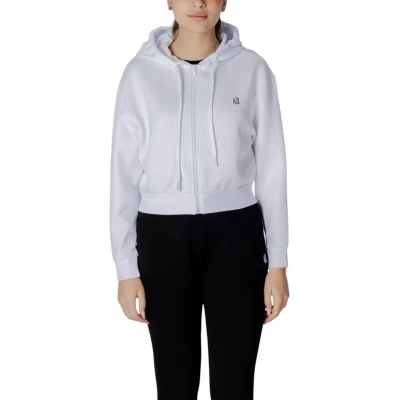 Afbeelding van Armani Exchange Sweater met rits, Dames, Maat: XS, Optic white
