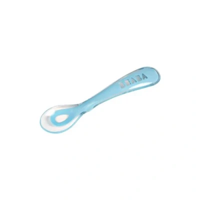 Image de Cuillère 2ème âge soft blue beaba