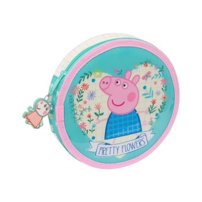 Image de SAFTA Trousse round, 18 piece Peppa Pig &quot;Pretty Flowers&quot;
