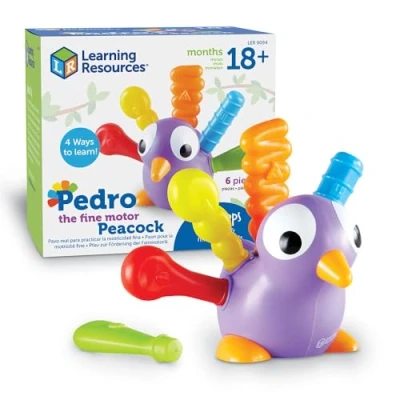 Afbeelding van Learning Resources Pauw Pedro voor fijne motoriek, LER9094