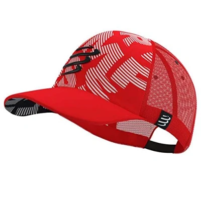 Afbeelding van Compressport Trucker Cap Unisex Red One Size