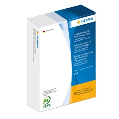 Afbeelding van HERMA 2930 Etiketten in drukkerijverpakking, DP1 25 x 40 mm, wit zelfklevend permanent hechtend