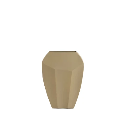 Afbeelding van Light &amp; Living Vaas CORDOBA 25x11x34cm Bruin