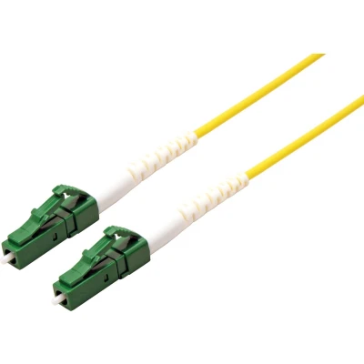 Afbeelding van ROLINE glasvezelkabel 9/125 µm OS2, LC/LC, LSOH, APC, simplex, geel, 3 m