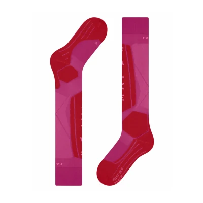 Afbeelding van SK5 Skisokken Dames Lipstick Pink 700 35 36 Roze Ski &amp; Snowboardsokken