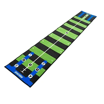 Afbeelding van Longride Puttingmat Pro 3 Meter Groen/blauw/zwart