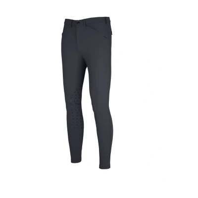 Image de Pikeur Pantalon d&#039;Équitation New Rodrigo SD Prise de Genou Dark Shadow
