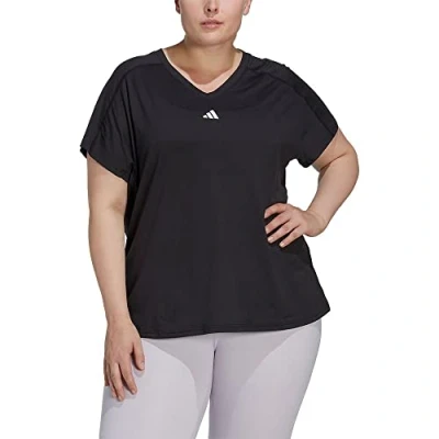 Afbeelding van adidas Performance Sport Tshirt, Dames, Maat: 46 48, Black