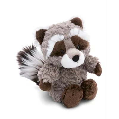 Afbeelding van Lenno wasbeer knuffeldier 20 cm slalomant groen