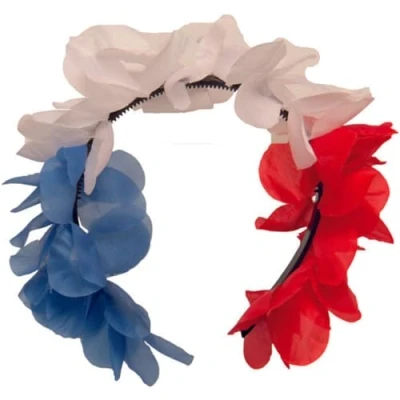 Afbeelding van Folat Tiara Frankrijk One size Blauw/wit/rood