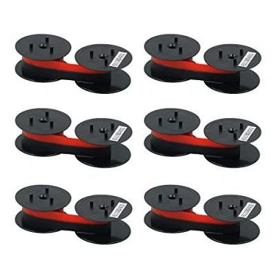 Afbeelding van Printerfield Ster DP8340 Schrijfmachine voor Cal.Ribbon GR24/GR41/GR42, Star DP8340, zwart en rood