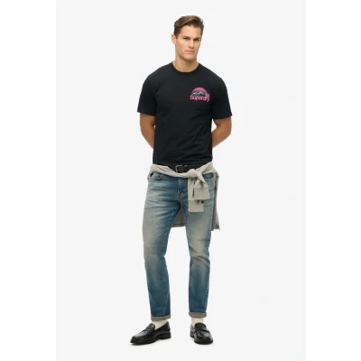 Afbeelding van Superdry LOGO Great Outdoors Tshirt print, Heren, Maat: Small, Black