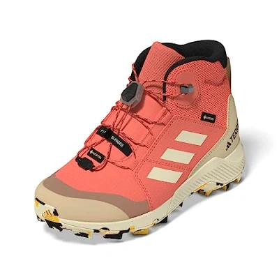 Afbeelding van adidas Performance Terrex MID GTX Unisex Outdoorschoenen voor kinderen, Maat: 36, Coral fusion/wonder white/core black Textiel/ synthetisch