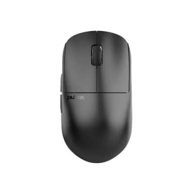 Afbeelding van Pulsar Gaming Gears X2H V3 Mini gamingmuis, lichtgewicht 51 g, XS 1 32K dpi sensor, bemonsteringsfrequentie ms, compatibel met 8K, zonder 2,4 GHz vertraging, symmetrische vorm, zwart
