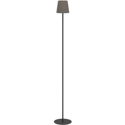 Afbeelding van EGLO Fiorana Vloerlamp E14 Hoogte 140,5 cm Zwart/Cappucino/Goud
