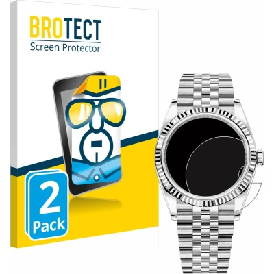 Afbeelding van BROTECT Screenprotector voor Rolex Datejust 36 Folie Beschermfolie transparant (2 Stuks)
