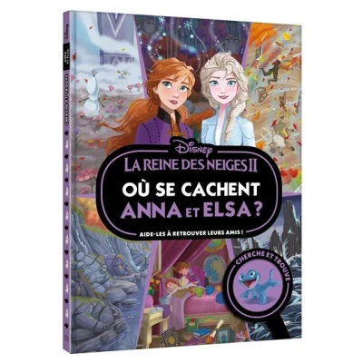 Image de LA REINE DES NEIGES 2 Où se cachent Anna et Elsa ? Cherche trouve Disney