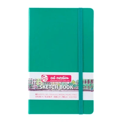 Afbeelding van Schetsboek Talens Art Creation woudgroen 13x21cm 140gr 80vel