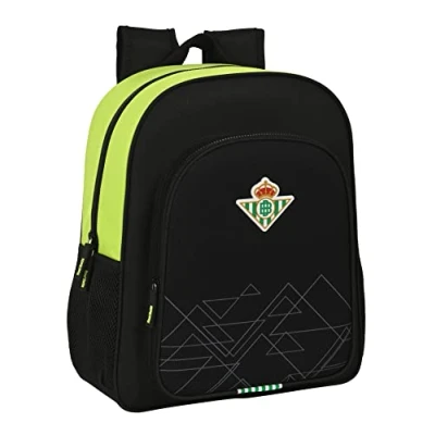 Afbeelding van Schoolrugzak Real Betis Balompié 32 x 38 12 cm Zwart Limoen