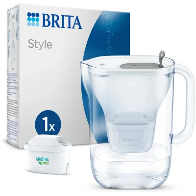 Afbeelding van Brita 1051449 water filter Waterfilter in kan 2,4 l Transparant, Wit