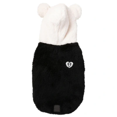 Afbeelding van Fuzzyard Honden Hoodie Winnie Panda Hondenkleding Zwart Wit 7