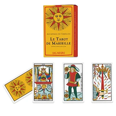 Afbeelding van Dal Tarot Le de Marseille 78 kaarten 042410 meerkleurig