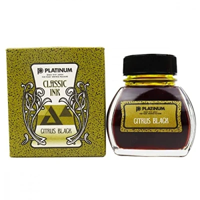 Afbeelding van Platinum Inktpot Dyestuff Classic Citrus Black Gratis graveren