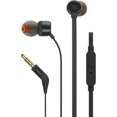 Image de JBL T110 Casque Ecouteurs Connecteur de 3,5 mm Noir