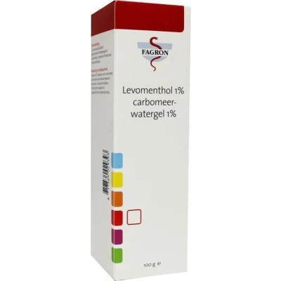 Afbeelding van Fagron Levomenthol 1% carbomeerwatergel
