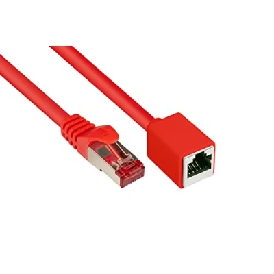 Afbeelding van S/FTP CAT6 Gigabit netwerk verlengkabel / wit 0,50 meter