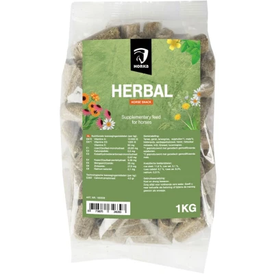 Afbeelding van Horka Paardensnoepjes Herbal 1 KG
