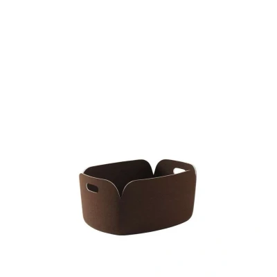 Afbeelding van MUUTO Restore Basket Donker Bruin