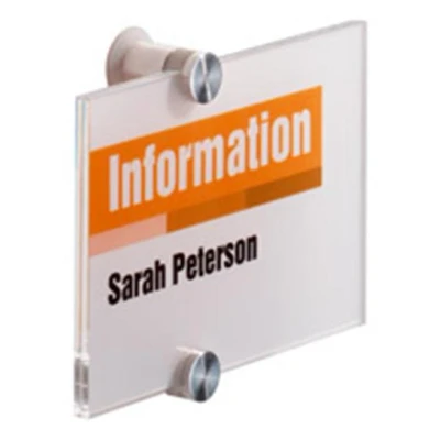 Image de Plaques de porte Crystal Sign