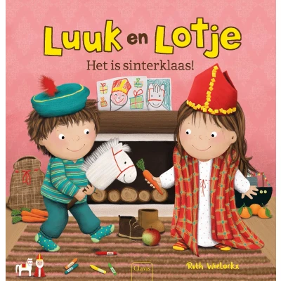 Afbeelding van Luuk en Lotje. Het is sinterklaas!