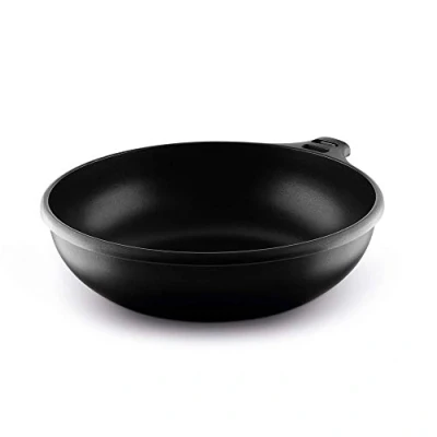 Afbeelding van Fundix wok 28 cm met rode steel