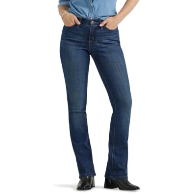 Afbeelding van Lee Flex Motion Regular Fit Bootcut damesjeans Royal chakra 42 / grote lengte, koninklijke