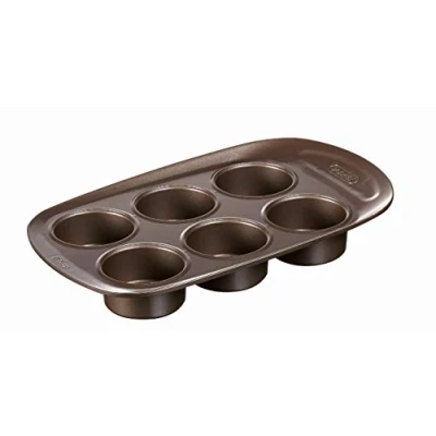 Image de Moule a muffin 1452001 Rond Acier carbone Antiadhésif 6 cavités