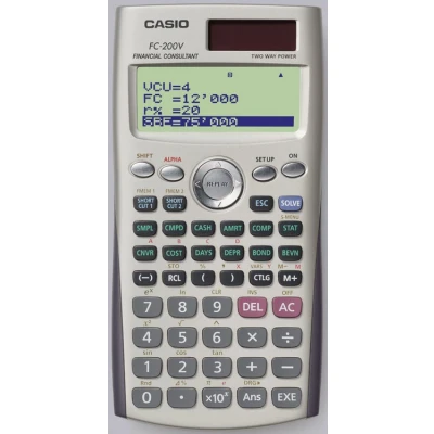 Image de Casio Calculatrice FC 200 V