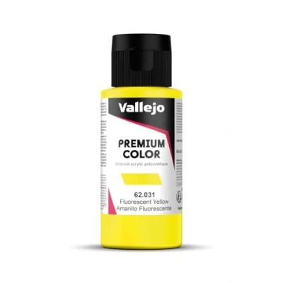 Afbeelding van Vallejo Premium kleur, 60 ml, neongeel