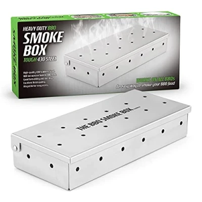 Afbeelding van CKB LTD universele Smoker Box rookgenerator voor de BBQ Rookbox Smokerbox Foodsmoker Smokerbarbecues Staal barbecue accesoires rookdoos